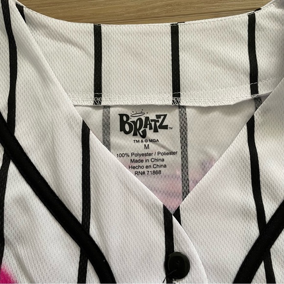 Bratz Baseball Jersey shirt sz M - Picture 2 of 6